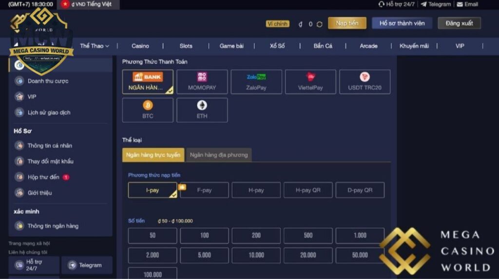 Nạp Tiền MCW Có Mất Phí Không?